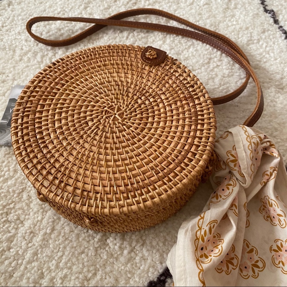 Rattan Purse